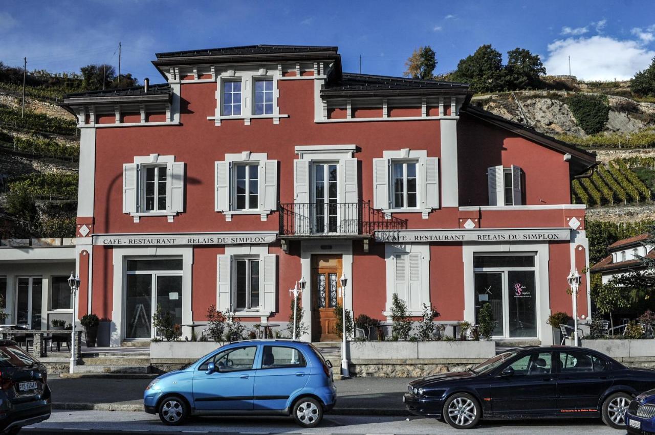 Bed and Breakfast Relais Du Simplon Conthey Esterno foto
